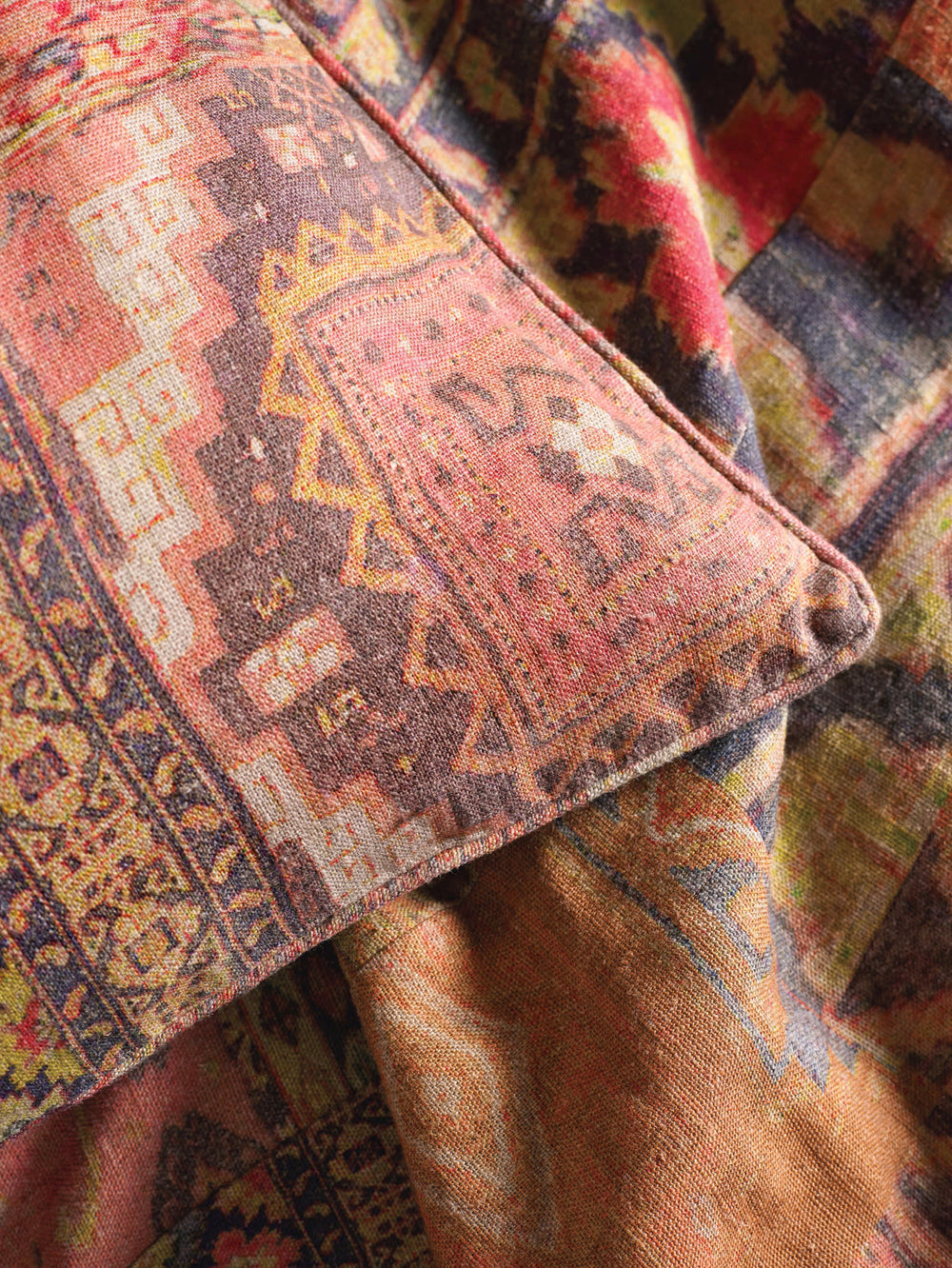 Anatolia Linen Duvet Cover | Orange