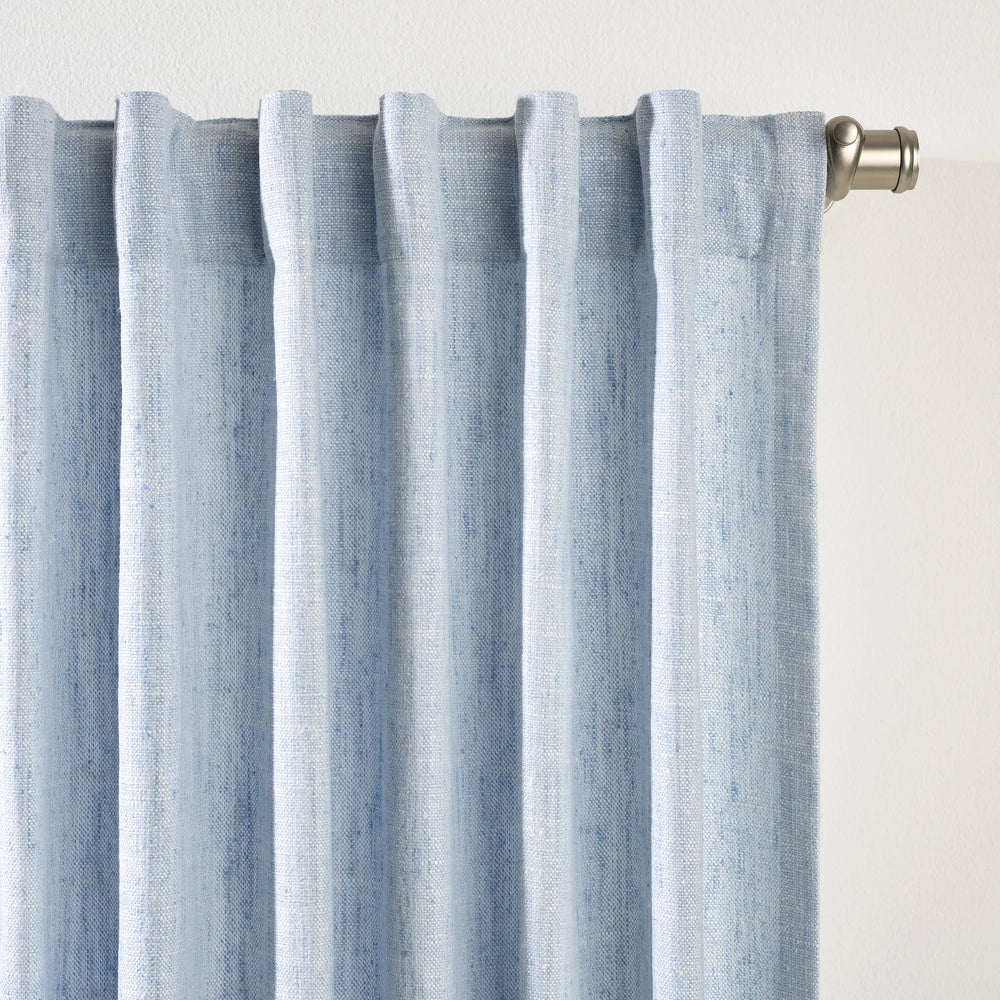 Greylock Curtain Panel | Soft French Blue