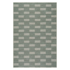 Ondine Coastal Indoor/Outdoor Custom Rug | Green