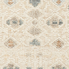 Emory Hand Knotted Wool Rug Swatch | Ivory