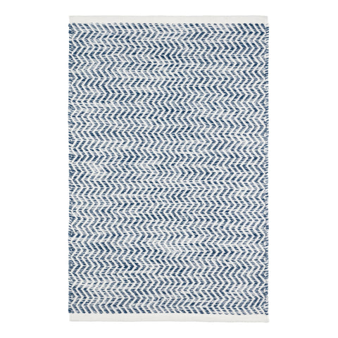 Coastal Handwoven Indoor/Outdoor Rug | Blue