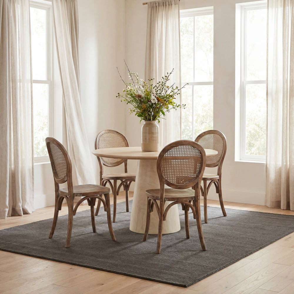 Gania Modern Grey Rug | Grey