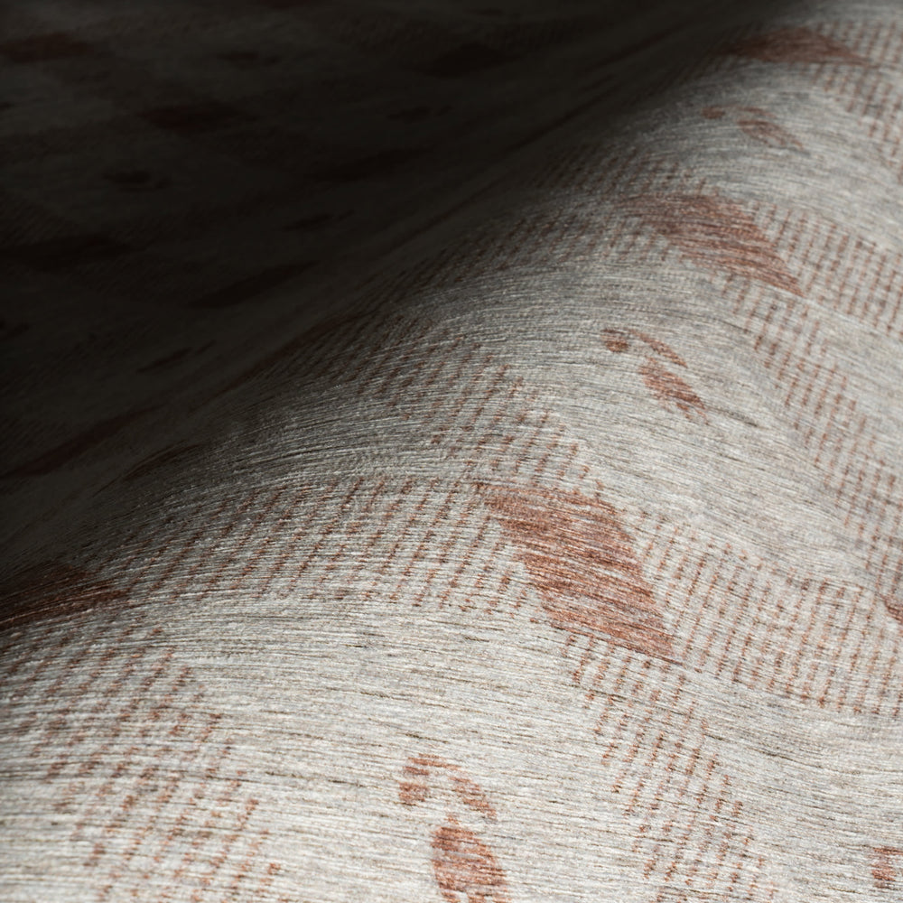 Gingham Machine Washable Rug | Blush