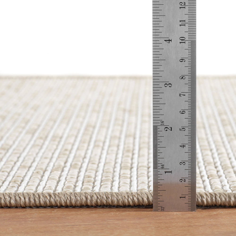 Heritage Woven Indoor/Outdoor Custom Rug | Platinum