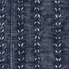 Vox Chevron Handmade Wool Rug Swatch | Navy