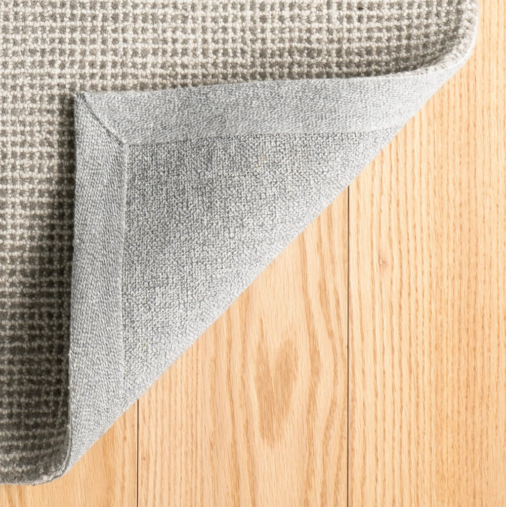 Matrix Hand Tufted Wool Rug | Grey