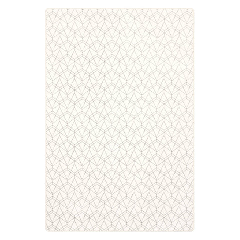 Vireo Geometric Custom Rug | Off White