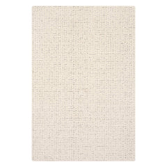 Chickadee Checked Custom Rug | Ivory