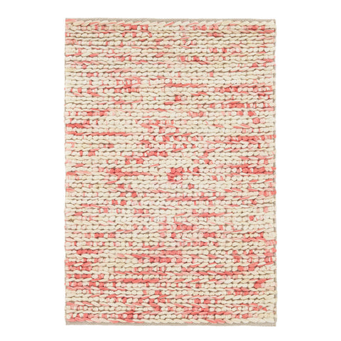 Avril Handwoven Jute Rug | Coral