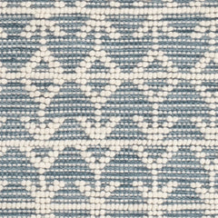 Pembrook Handwoven Wool Rug Swatch | Blue