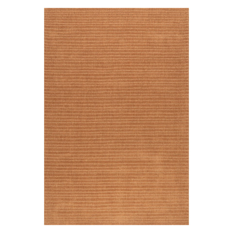 Mesa Stripe Hand Tufted Wool Rug | Rust