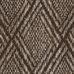 Diamond Woven Sisal Rug Swatch | Greige