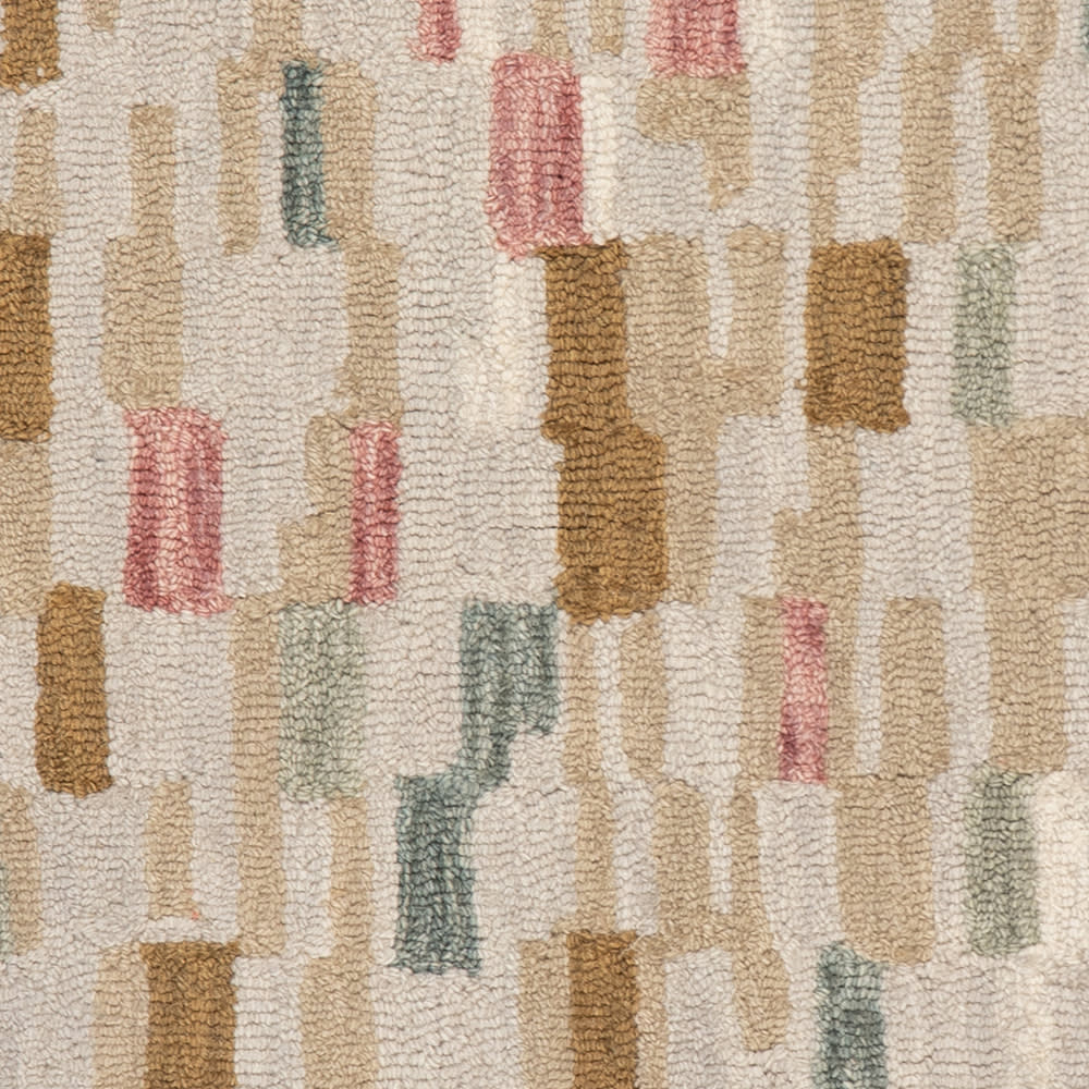 Ashmore Hand Micro Hooked Wool Rug Swatch | Multi