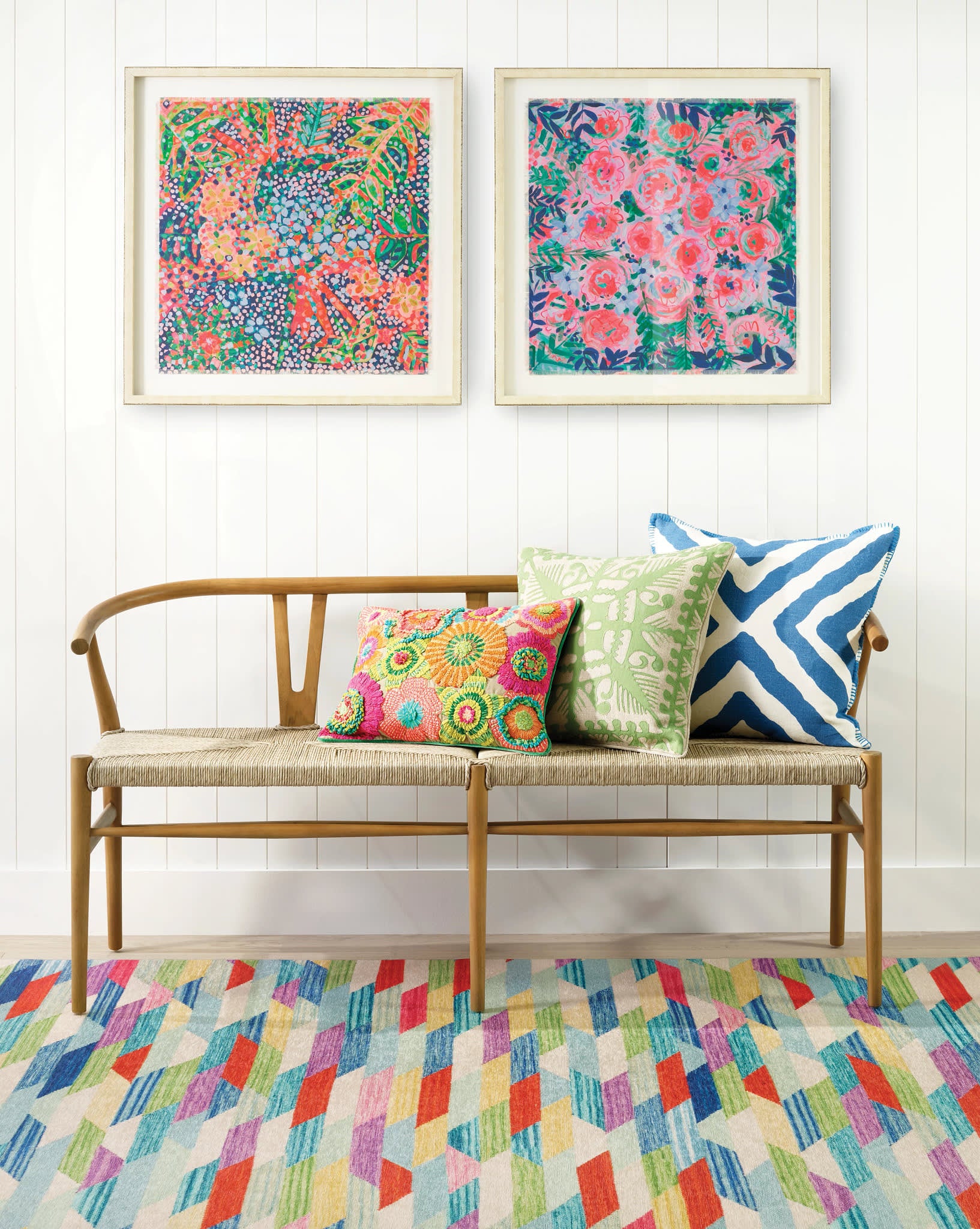 Hotline Machine Washable Rug | Multi – Annie Selke