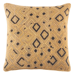 Kole Linen Decorative Pillow Cover | Black