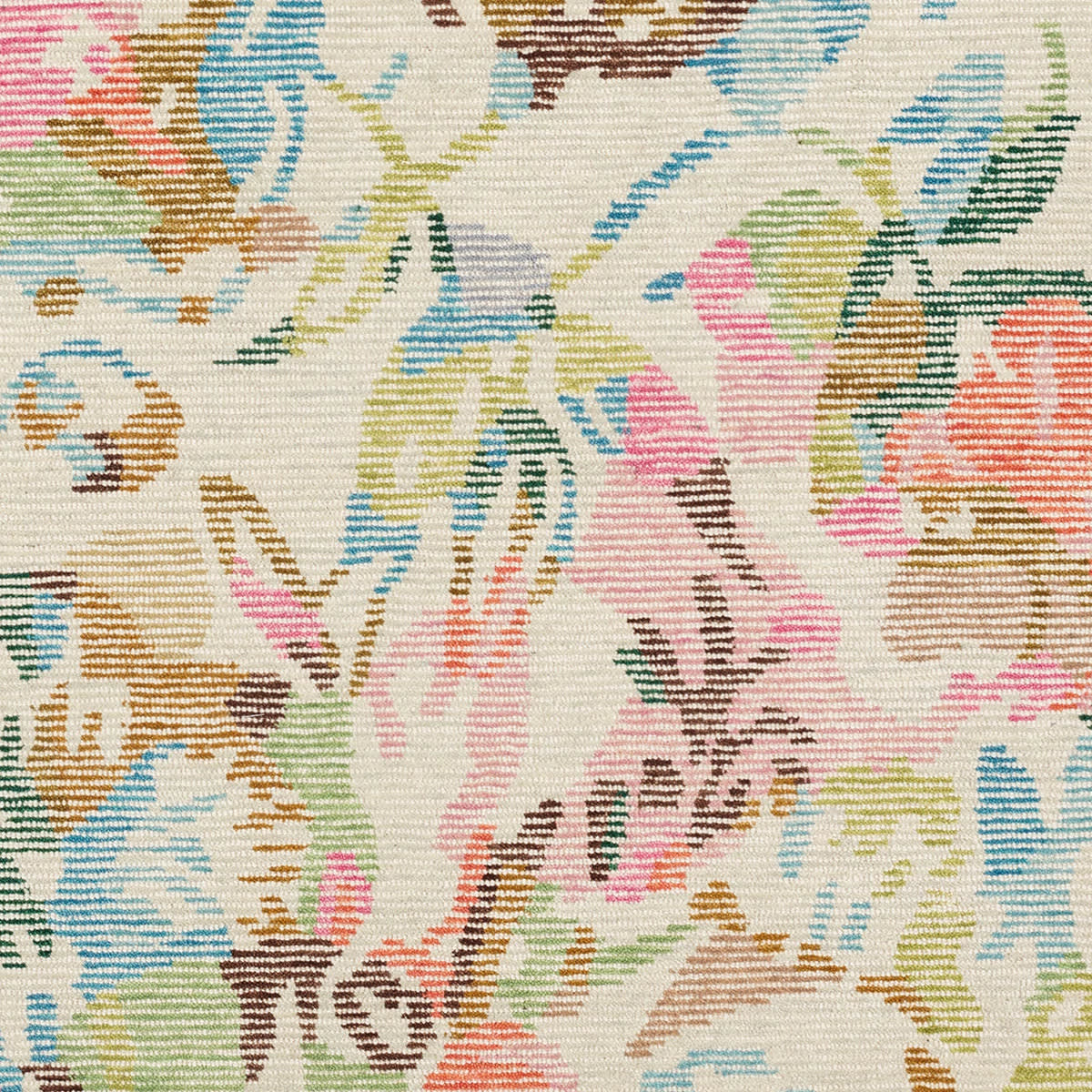 Bloom Hand Tufted Wool Rug Swatch | Multi – Annie Selke