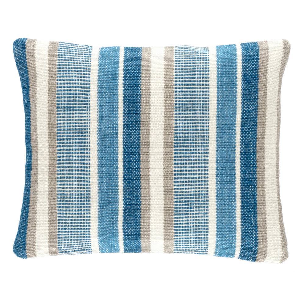 Always Greener Indoor/Outdoor Decorative Pillow Cover | Navy/French Blue