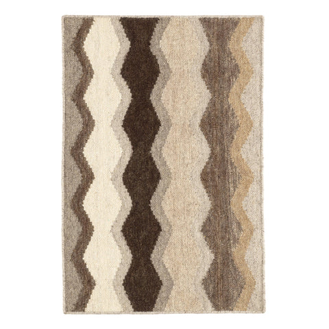 Safety Net Handwoven Wool Rug | Neutral