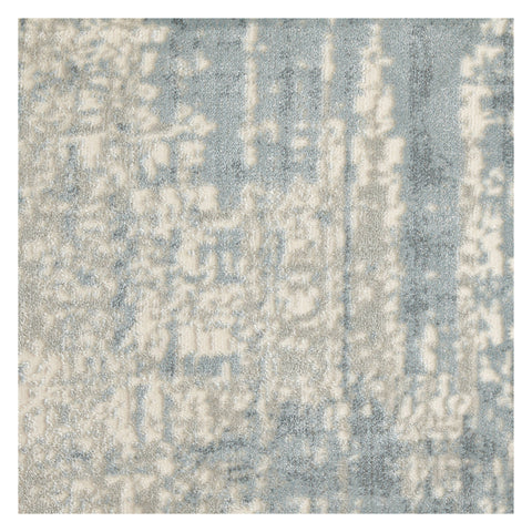 Pumara Transitional Modern Custom Rug | Sky Blue