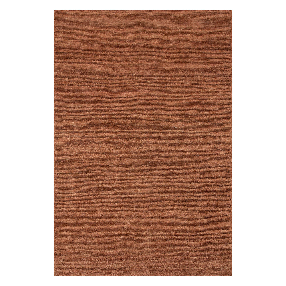 Ramsey Hand Knotted Wool Rug | Rust
