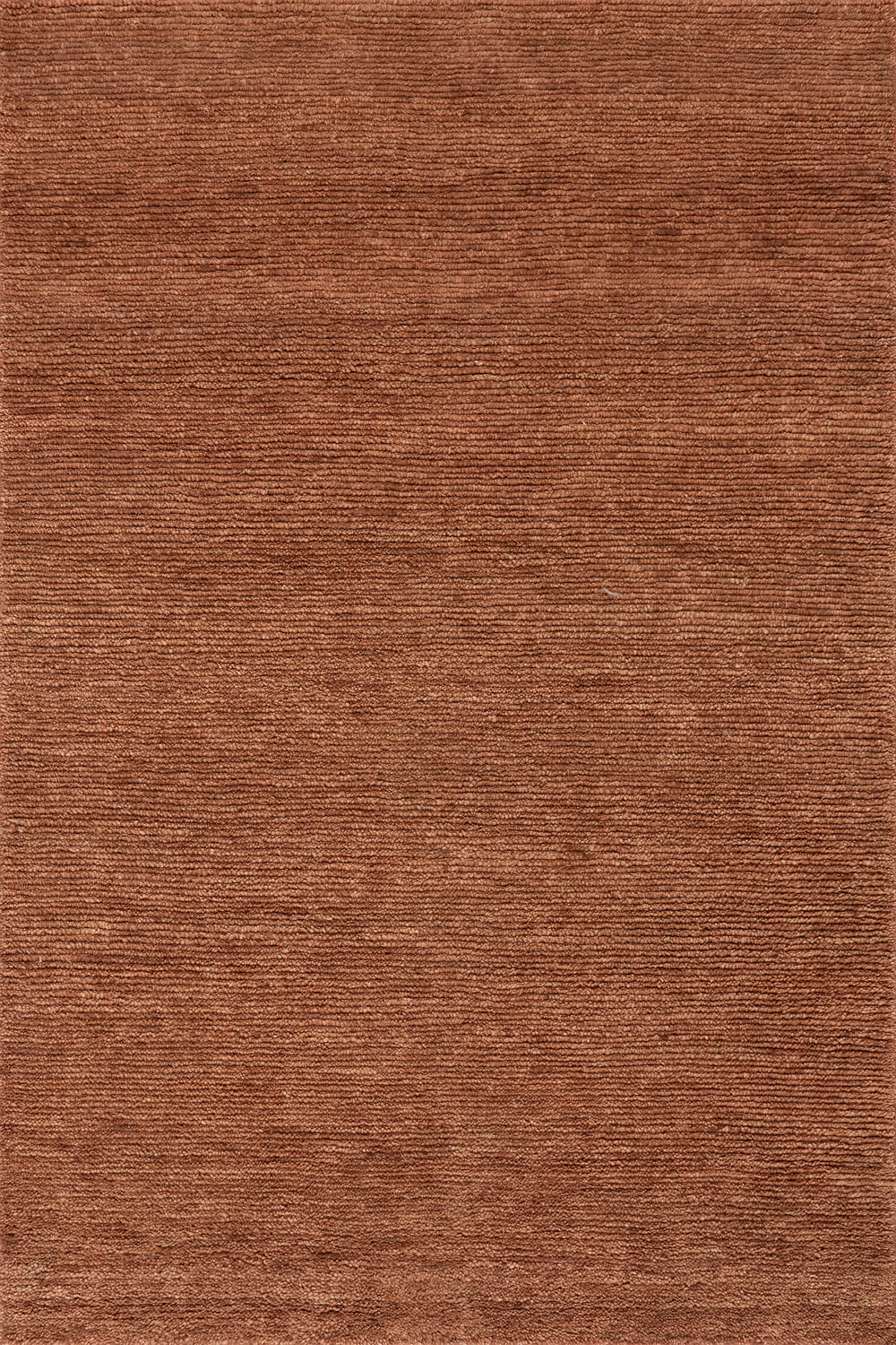 Ramsey Hand Knotted Wool Rug Swatch | Rust
