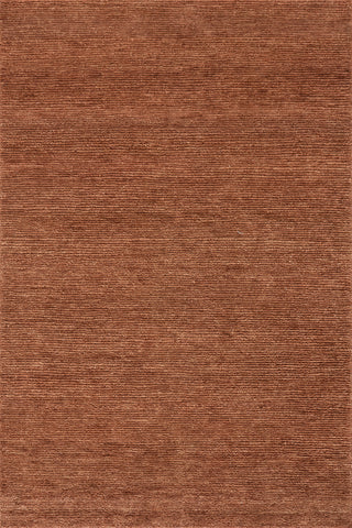 Ramsey Hand Knotted Wool Rug Swatch | Rust