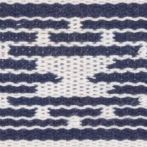 Dharma Handwoven Indoor/Outdoor Rug Swatch | Blue