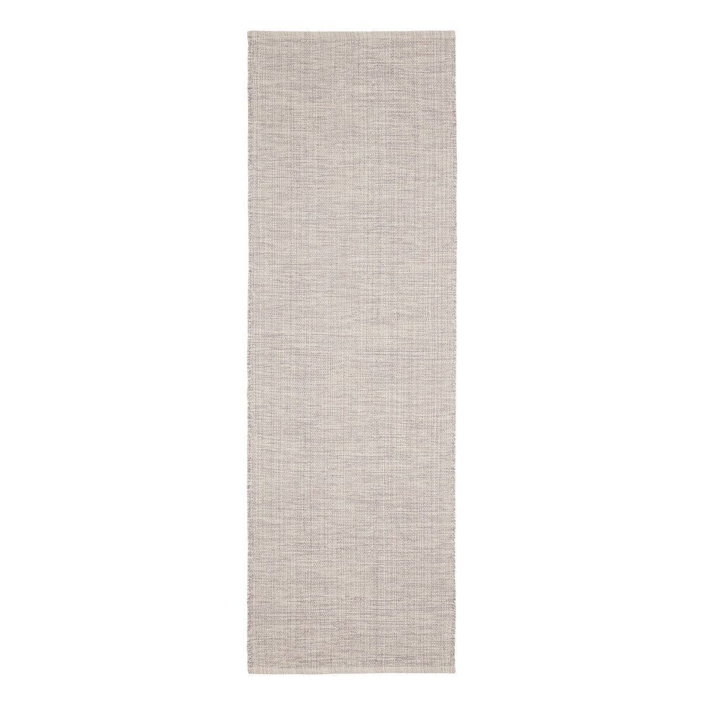 Marled Handwoven Cotton Rug | Grey