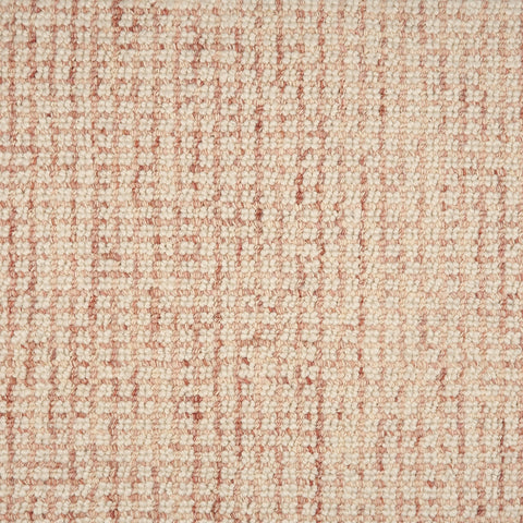 Yadira Geometric Woven Wool Custom Rug Swatch | Pink