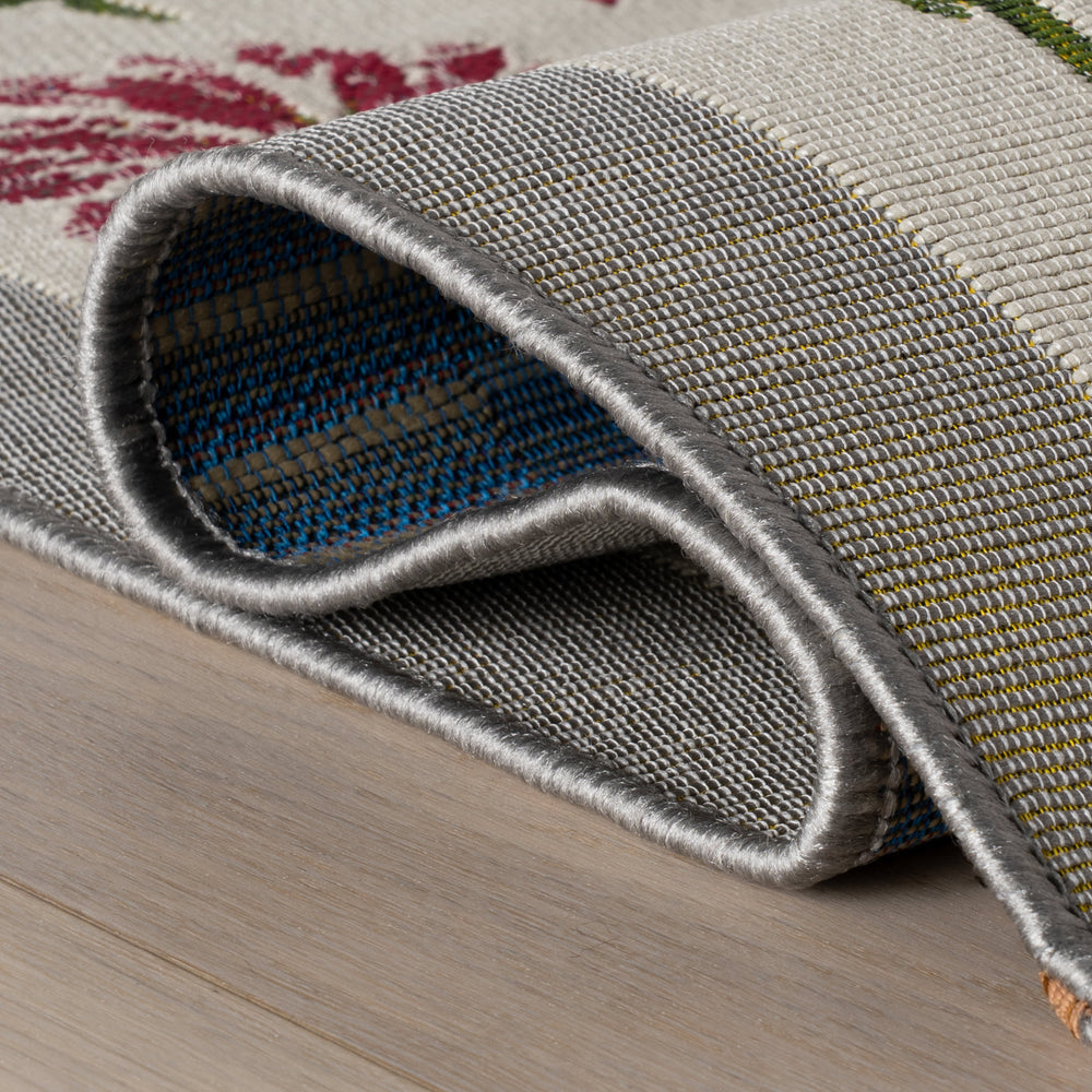 Duskan Floral Indoor/Outdoor Rug | Multicolor