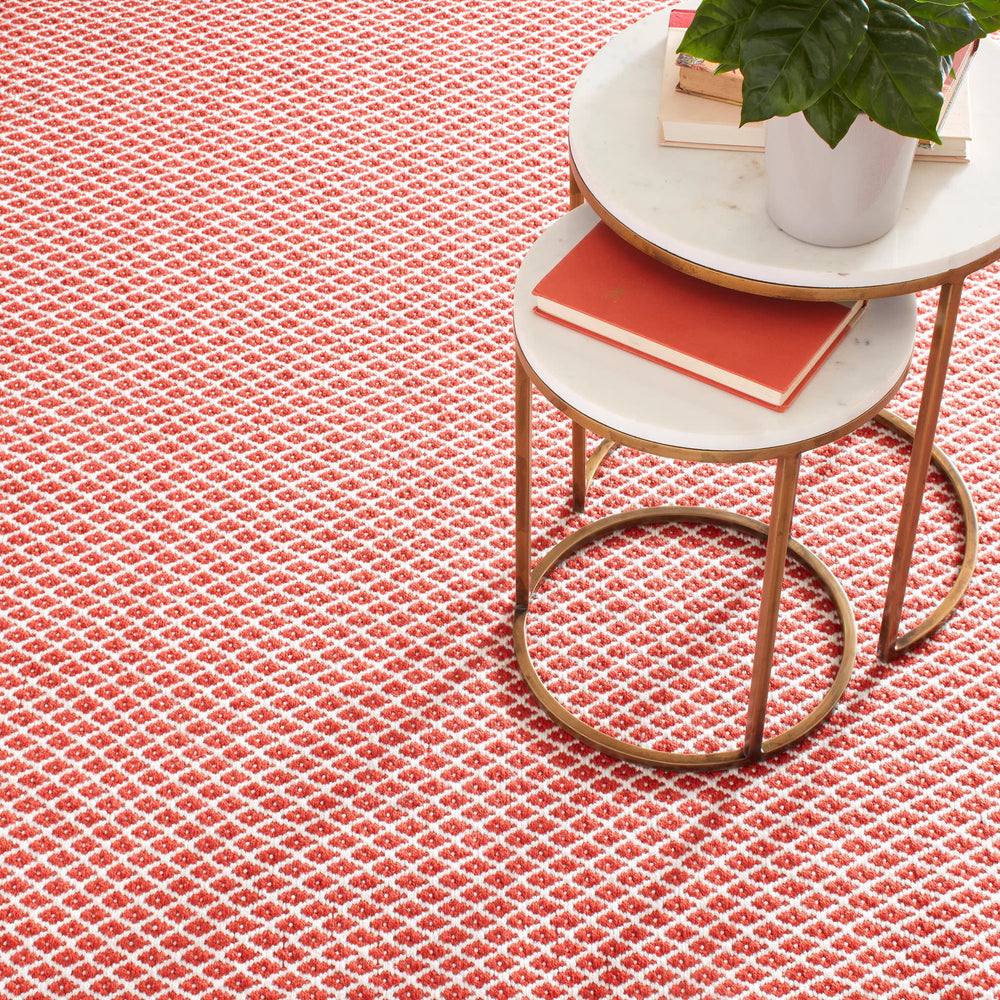 Mainsail Handwoven Indoor/Outdoor Rug | Red