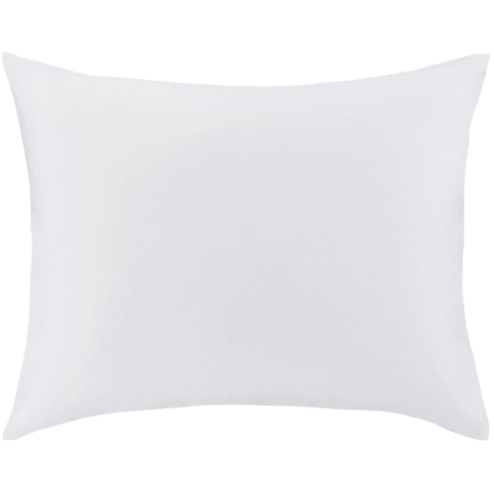 Silken Solid Sham | White