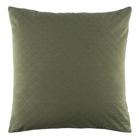 Amity Quilted Sham | Olive