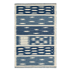 Big Sur Handwoven Wool Rug | Blue