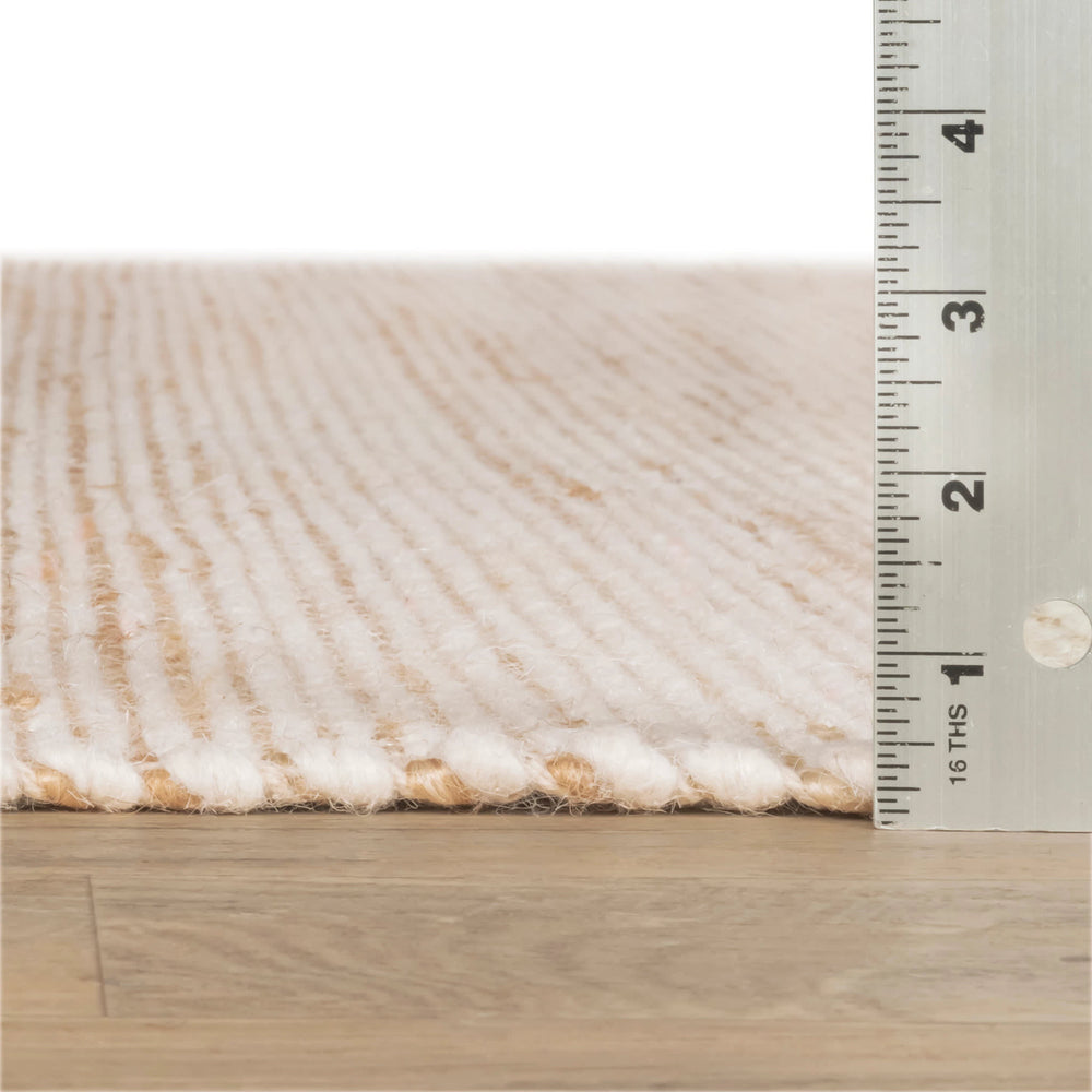 Seed Handwoven Jute Rug | Ivory/Natural
