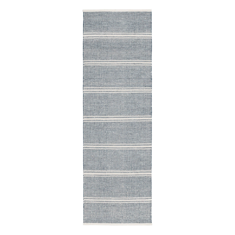 Malta Handwoven Wool Rug | Blue