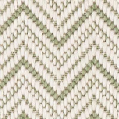 Happy Chevron Woven Indoor/Outdoor Custom Rug Swatch | Sage