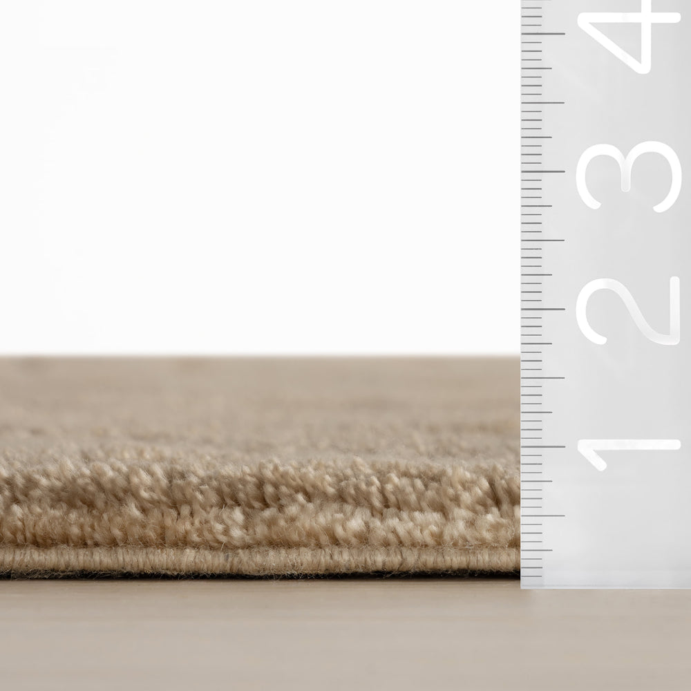 Brela Abstract Bohemian Rug | Brown
