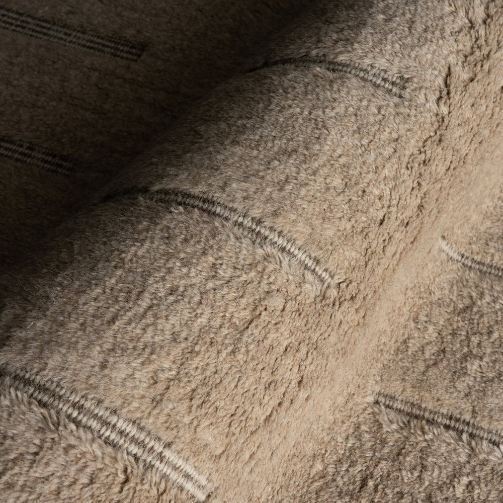 Grey Modern Solid Rug | Grey