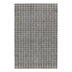 Conall Hand Micro Hooked Wool Rug | Grey