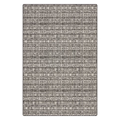 Tanager Distressed Custom Rug | Charcoal