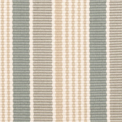 Mystic Stripe Handwoven Indoor/Outdoor Rug Swatch | Slate