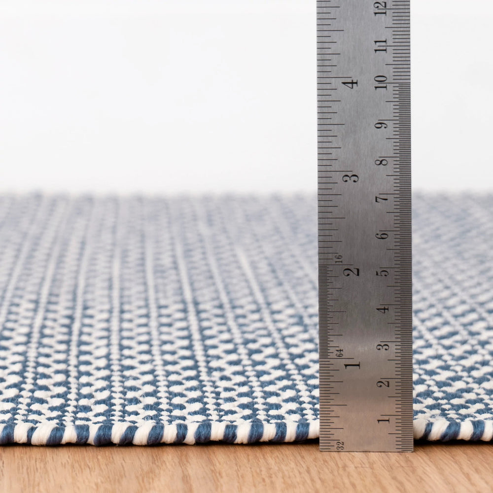 Finn Handwoven Indoor/Outdoor Rug | Denim