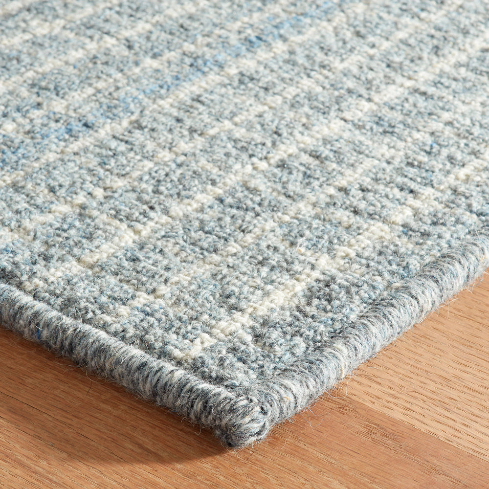 Conall Hand Micro Hooked Wool Custom Rug | Slate