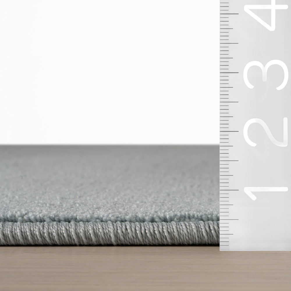 Delphine Textured Indoor/Outdoor Custom Rug | Blue