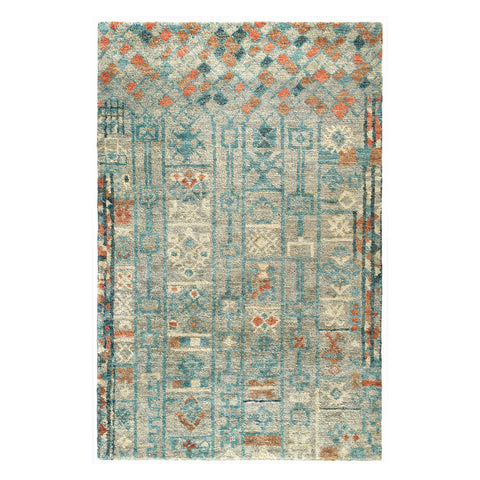 Pastiche Hand Knotted Jute Rug | Multi