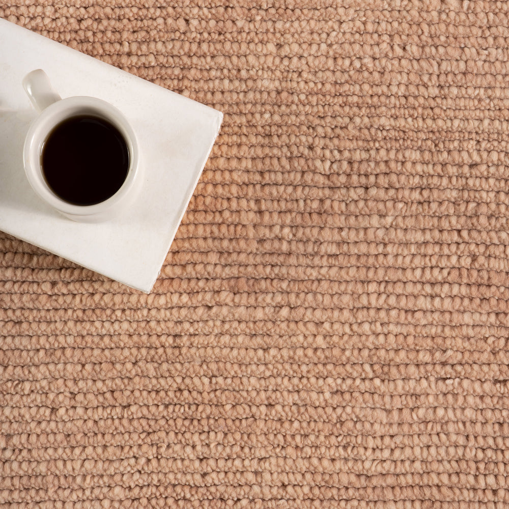 Ramsey Hand Knotted Wool Rug | Rose Quartz