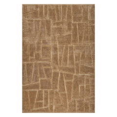 Brela Abstract Bohemian Rug | Brown