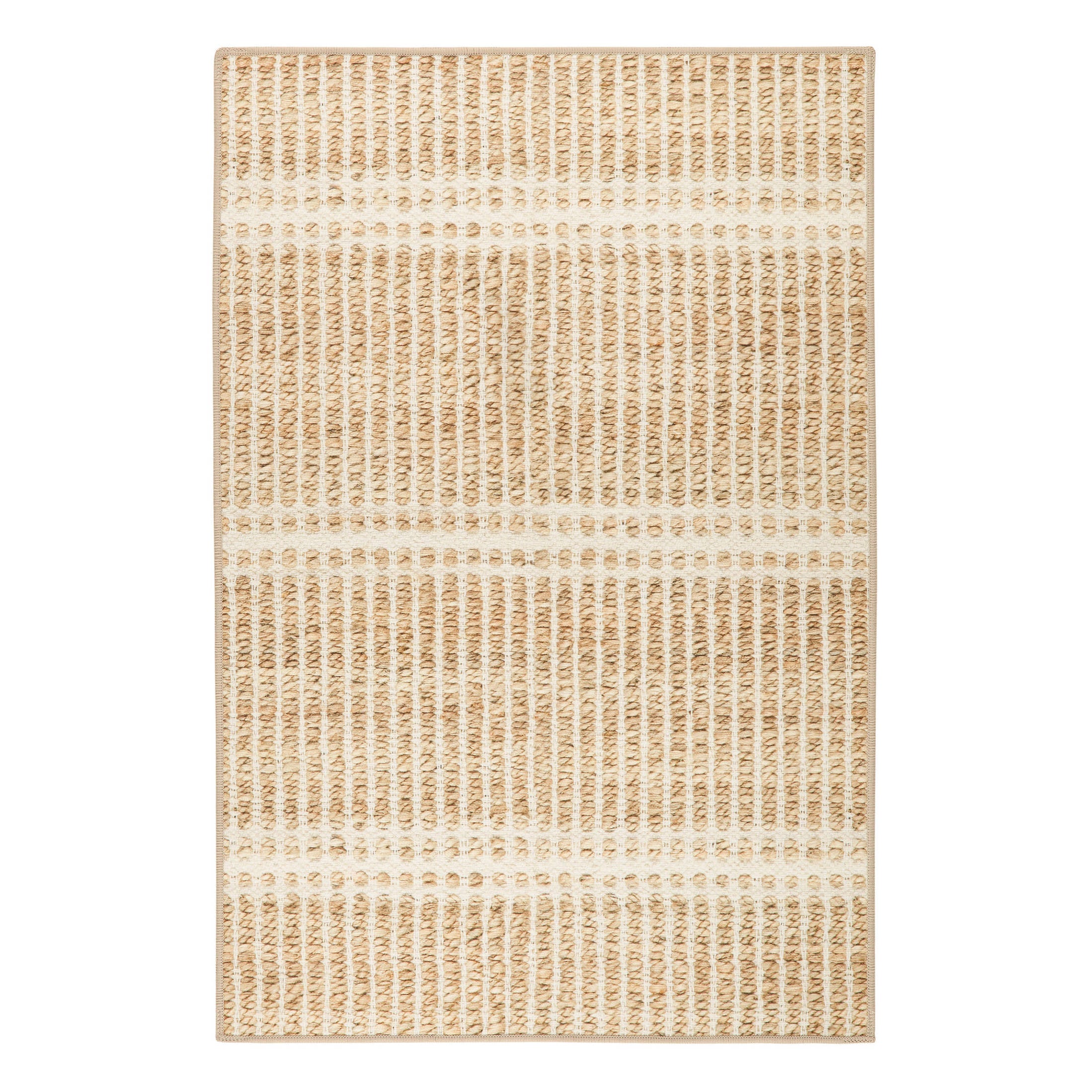 Arbor Machine Washable Rug | Natural 3x5