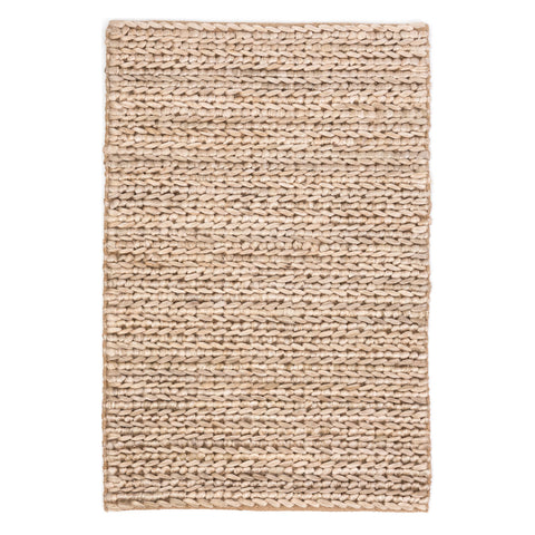 Jute Handwoven Rug | Bleached Oak